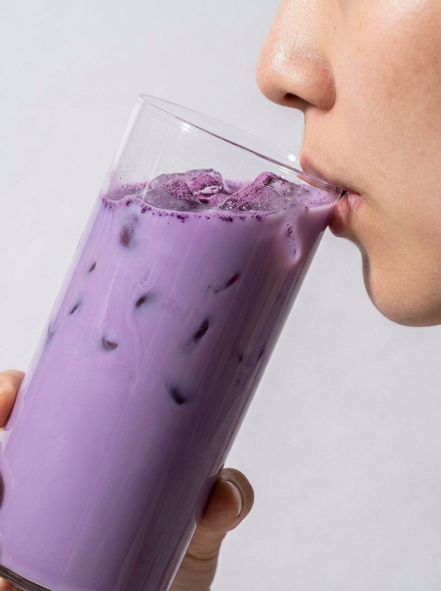 Calm focused woman in her kitchen after her UBurn ritual