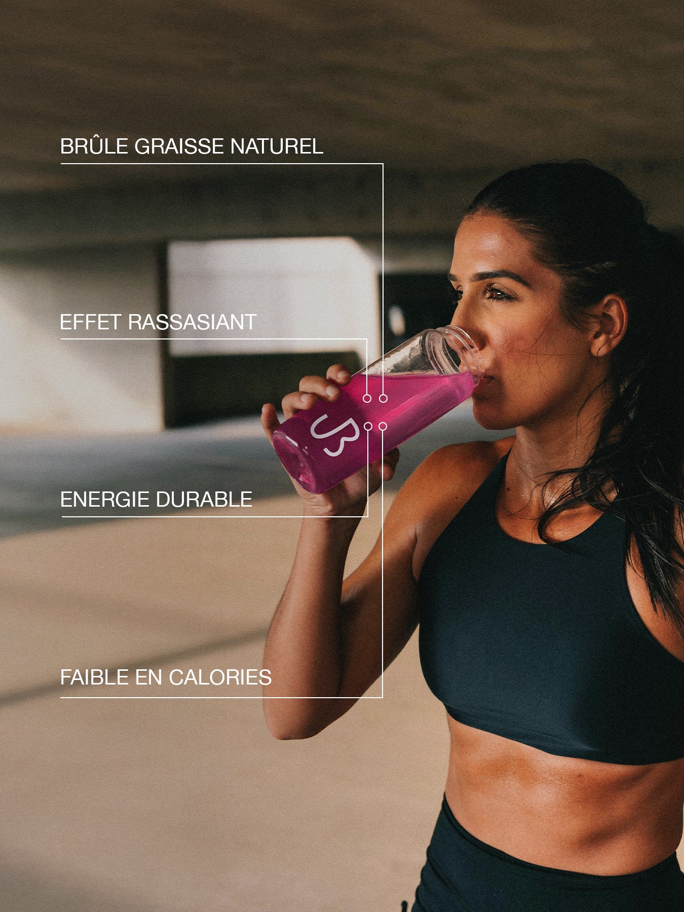 UBURN – La boisson violette anti-fringales